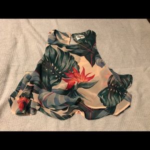 Show me your mumu King Crop Top Kauai Kisses